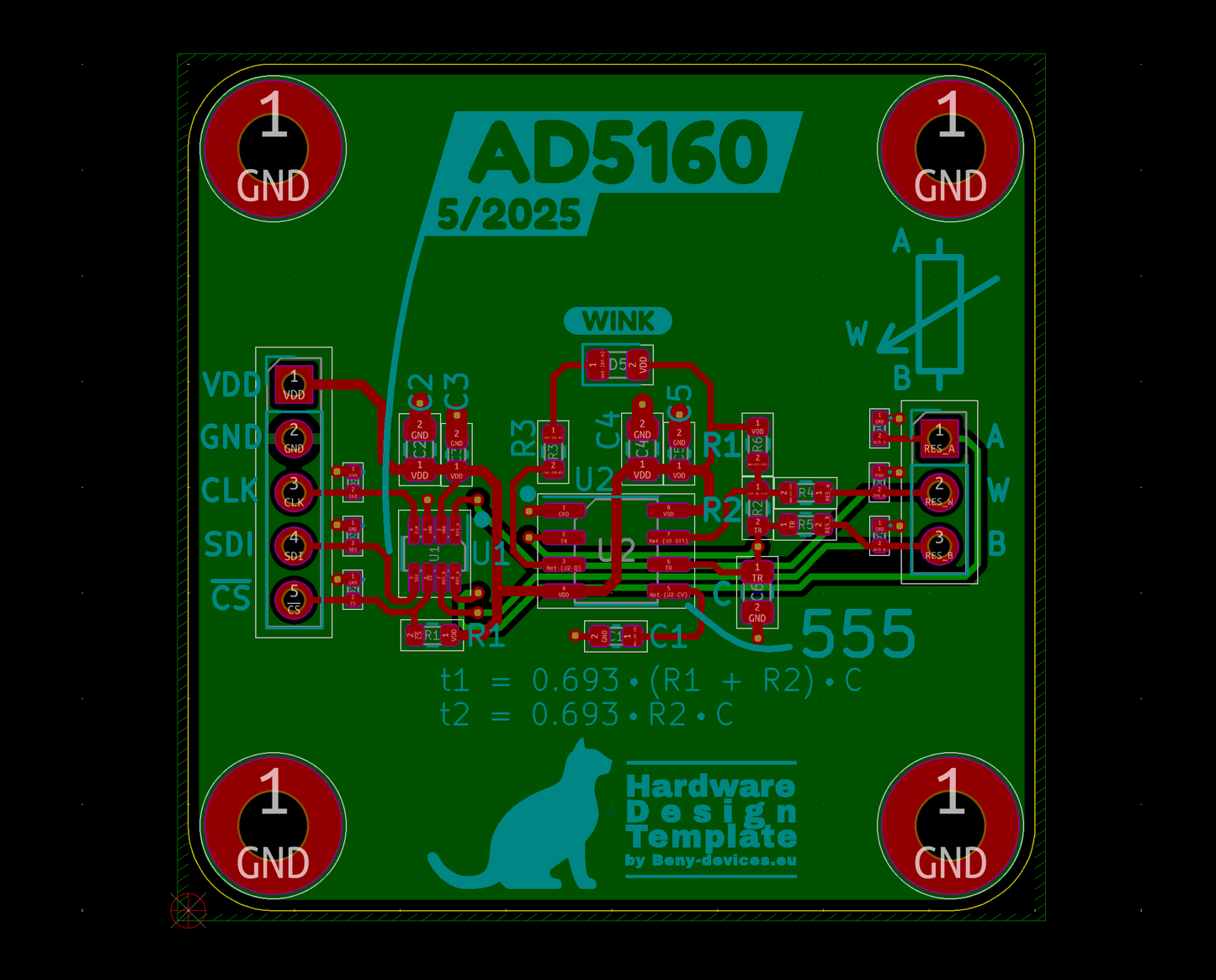 AD5160 eval design