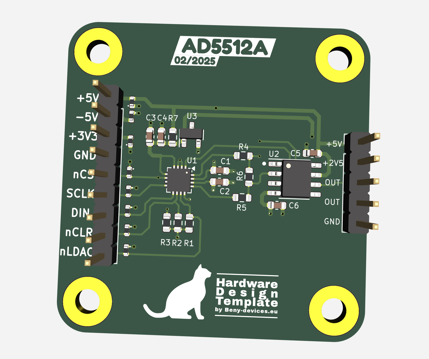 AD5512A eval design