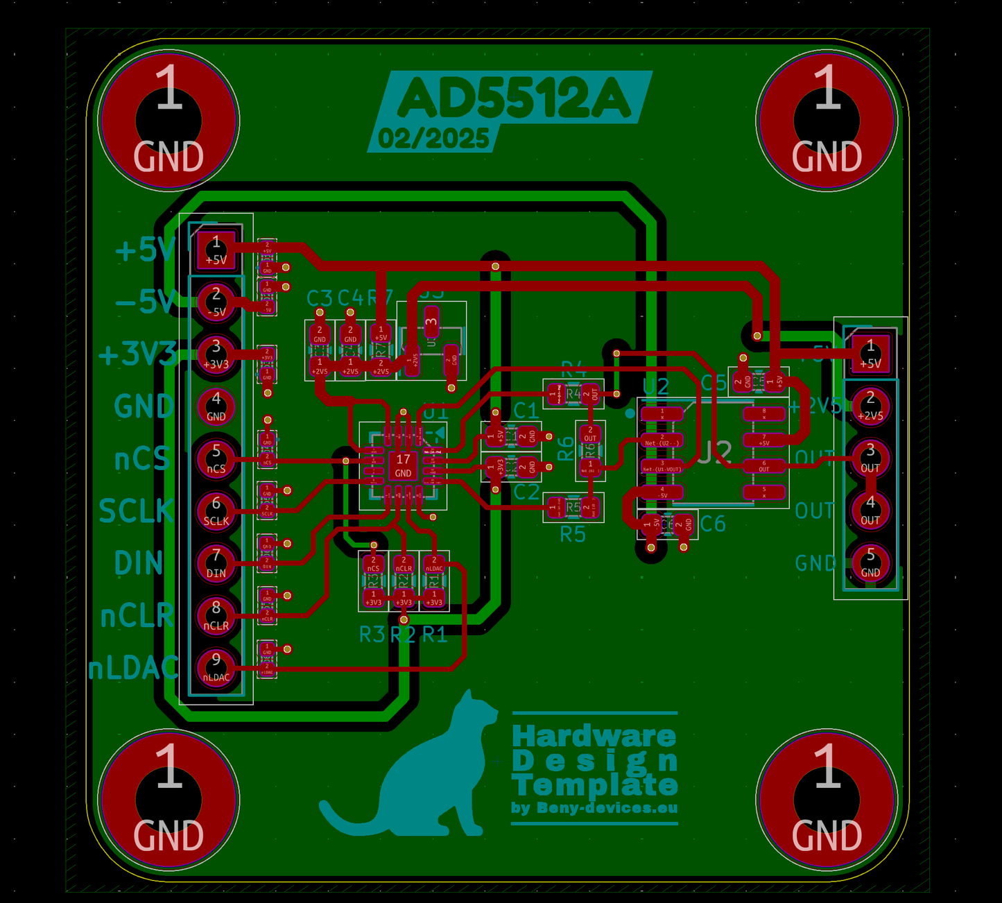 AD5512A eval design