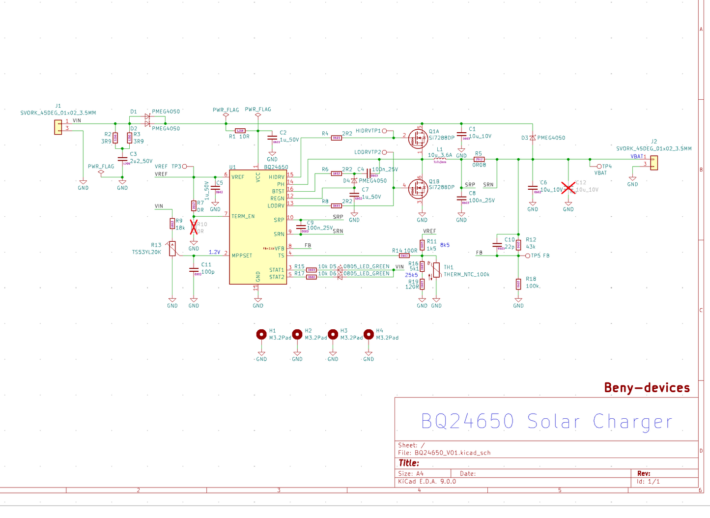 BQ24650 eval design