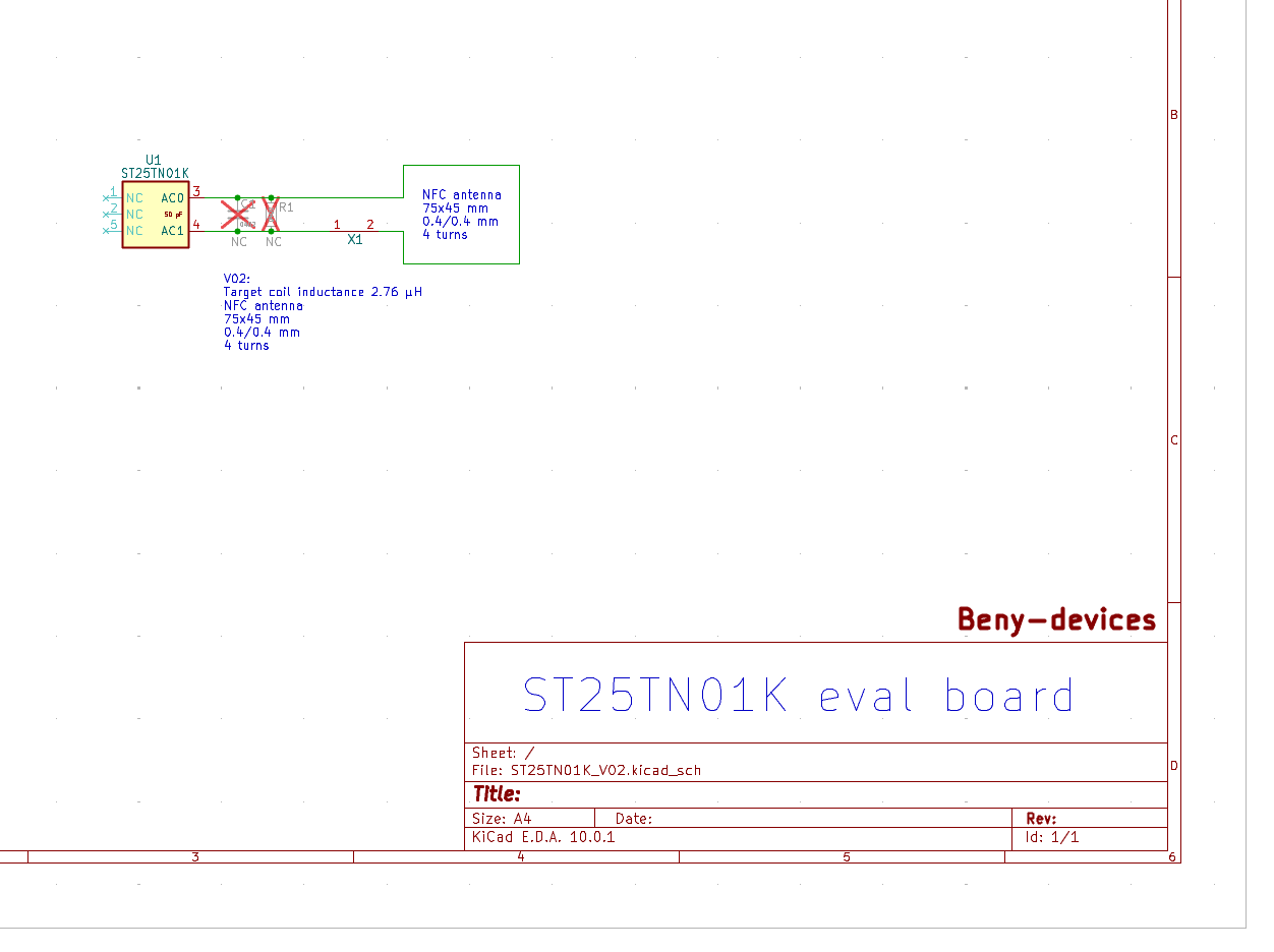 Simplest NFC card eval design