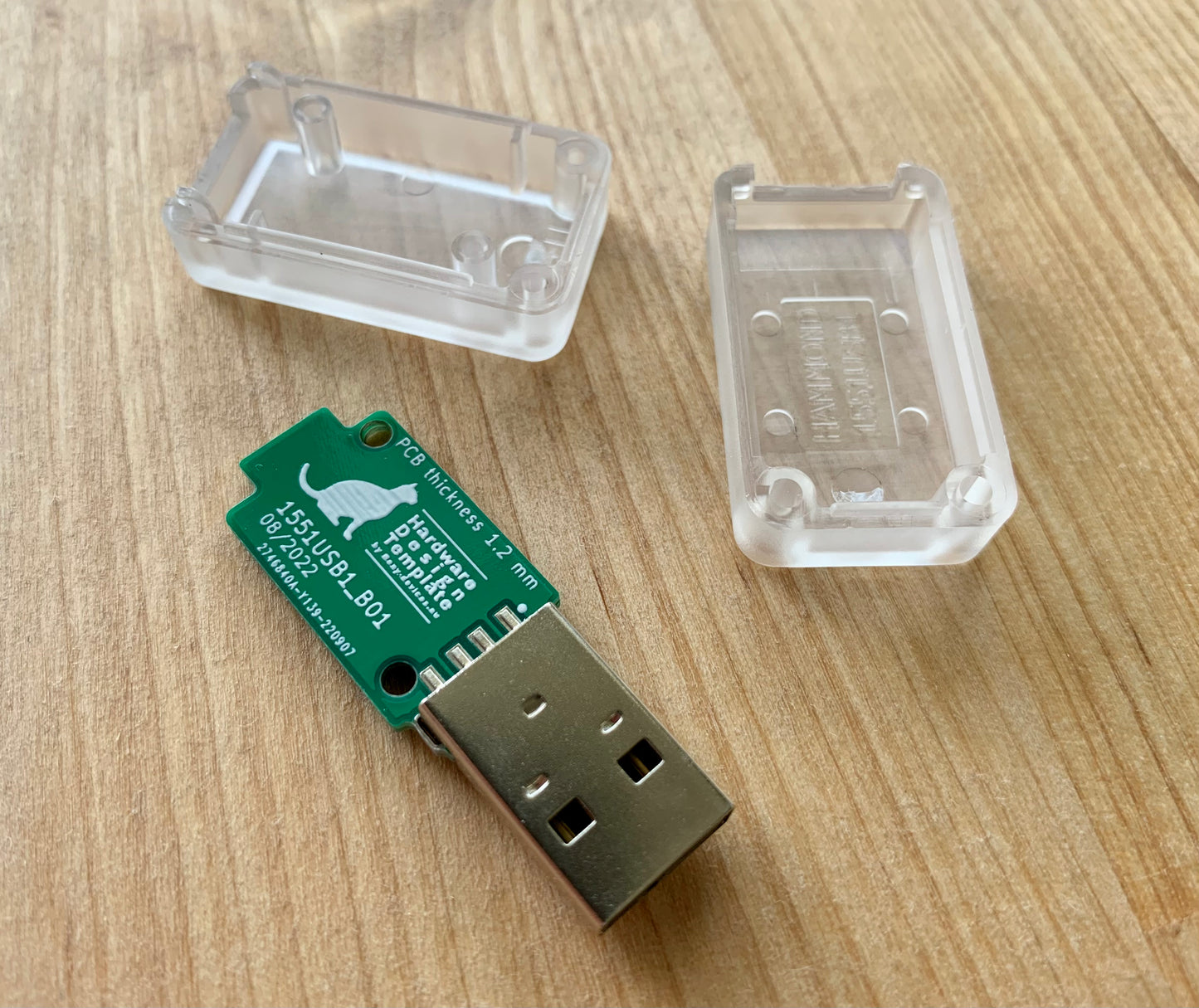 USB key size A