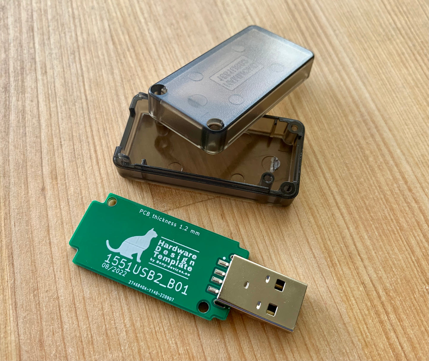 USB key size B