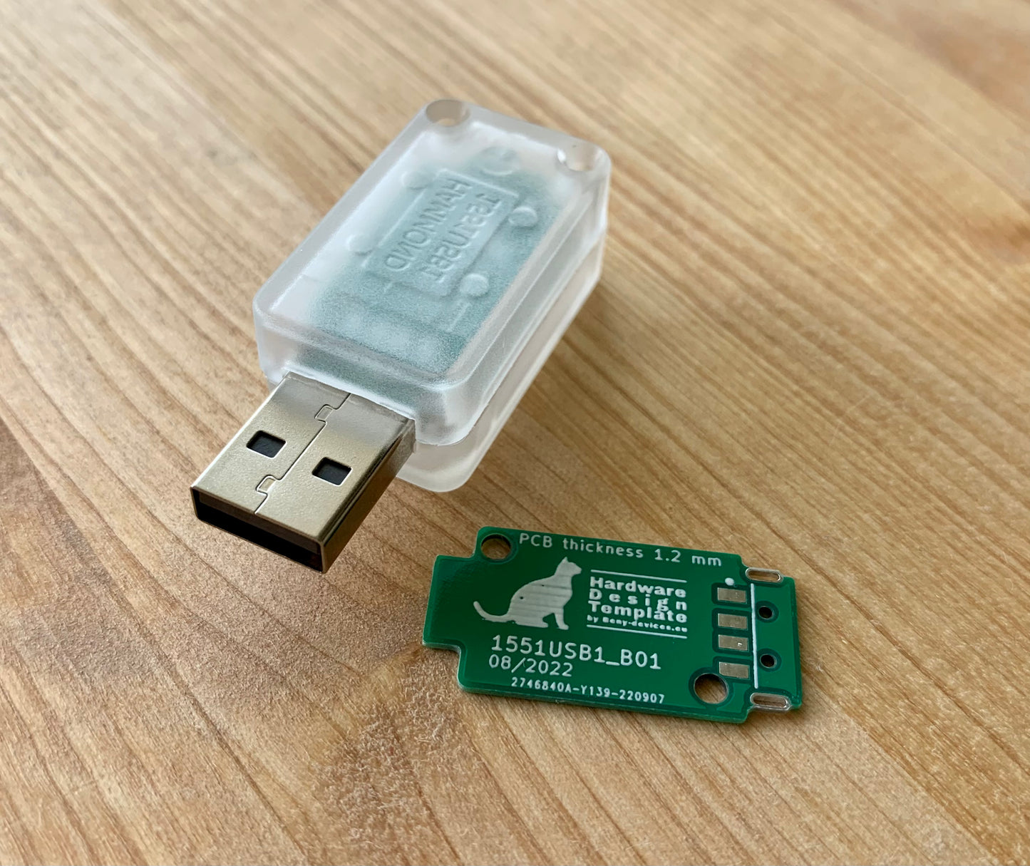 USB key size A