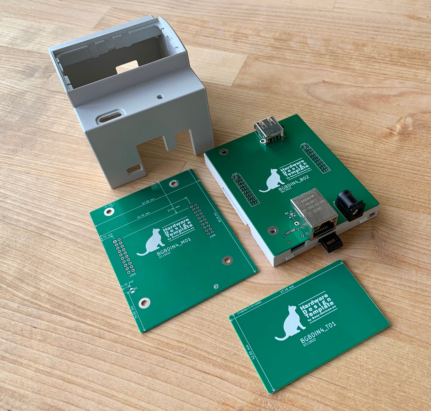 DIN rail node