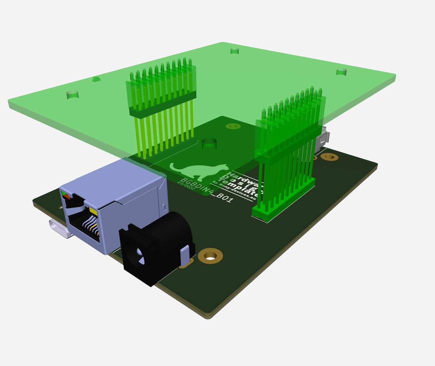 DIN rail node