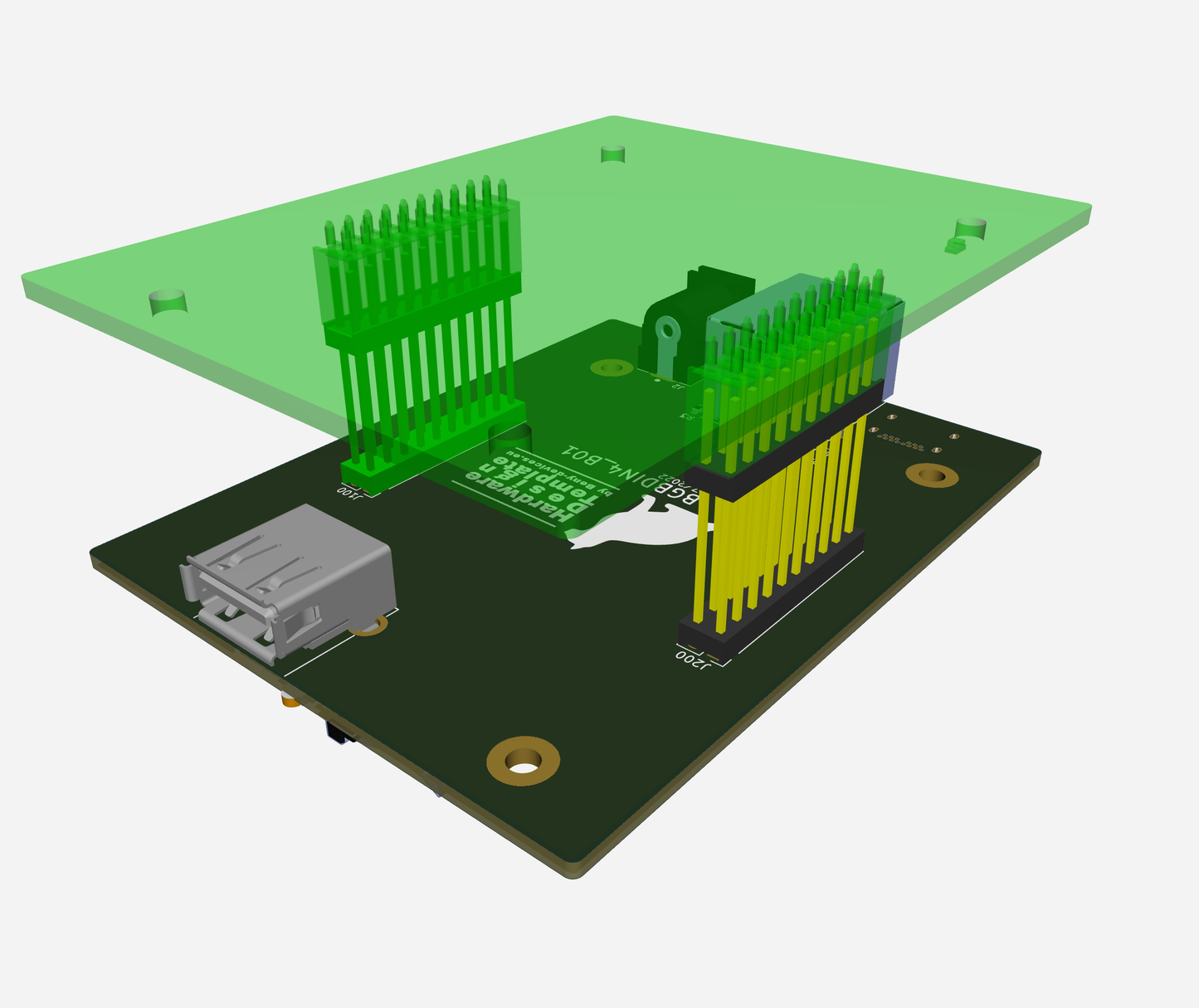 DIN rail node