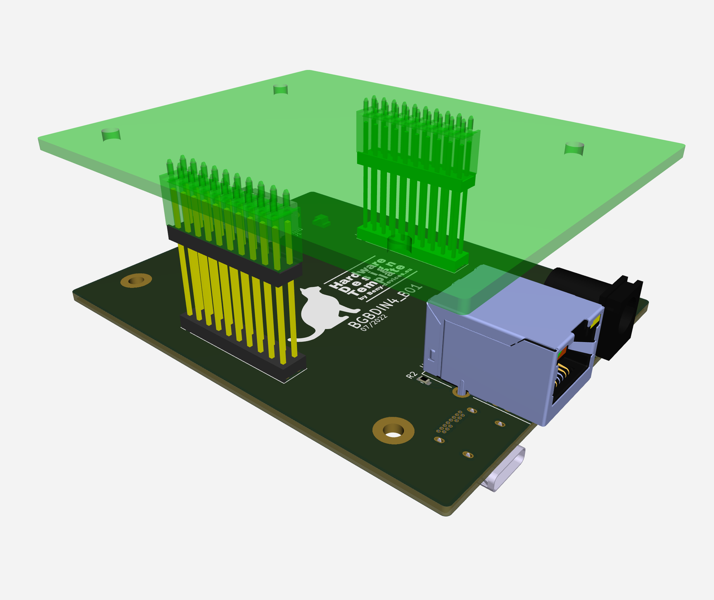 DIN rail node