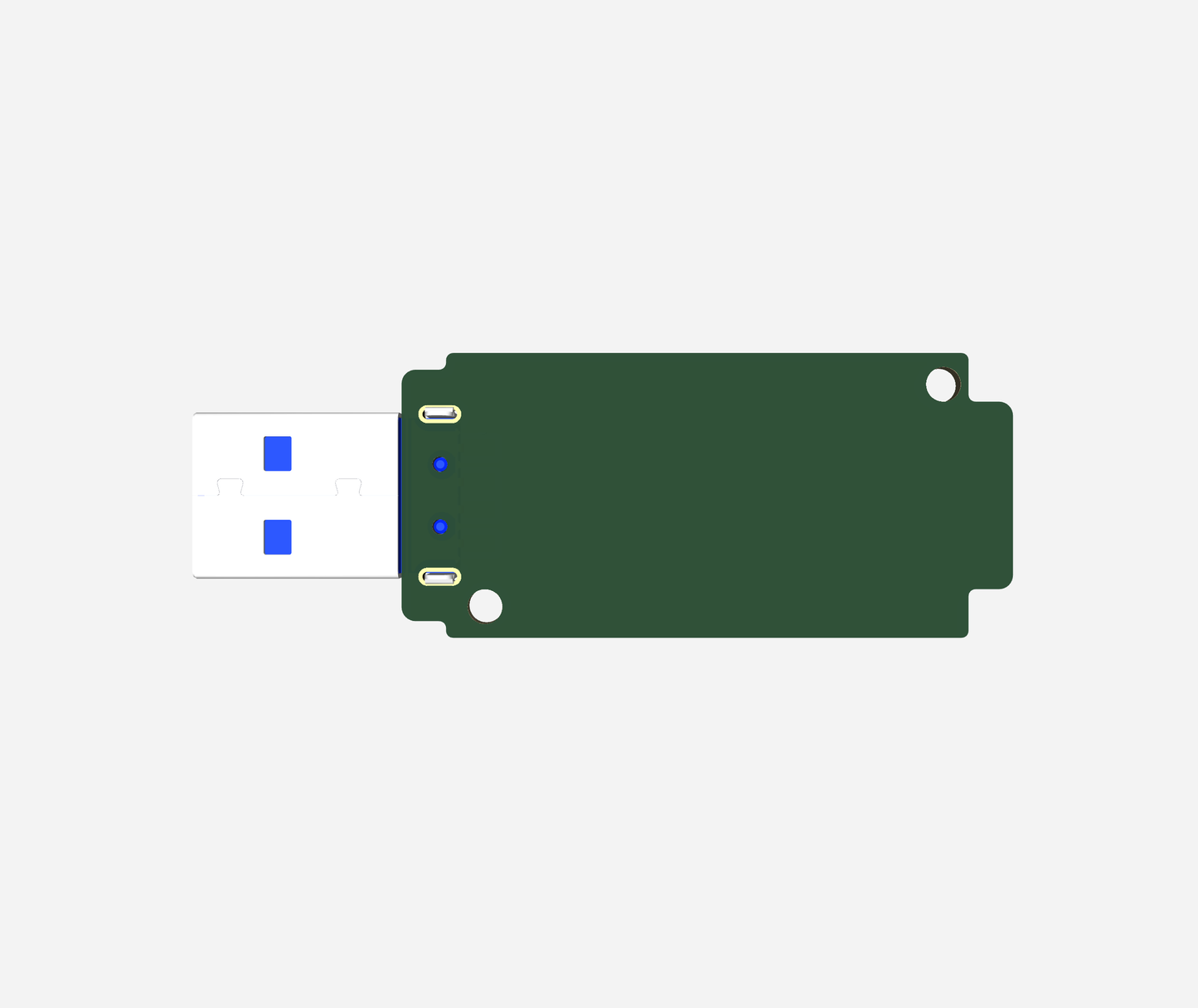 USB key size B