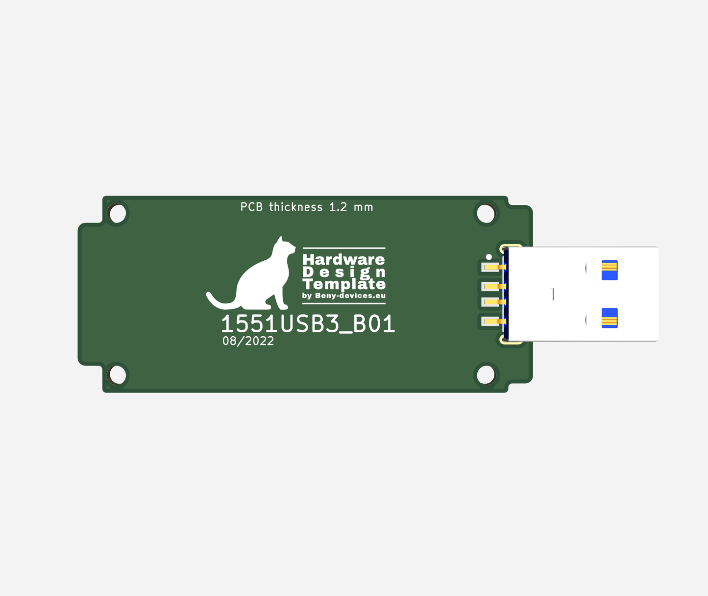 USB key size C