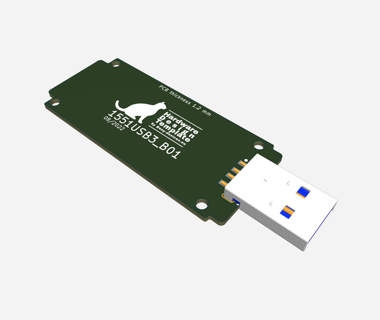 USB key size C