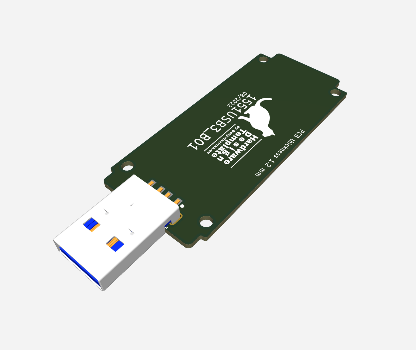 USB key size C