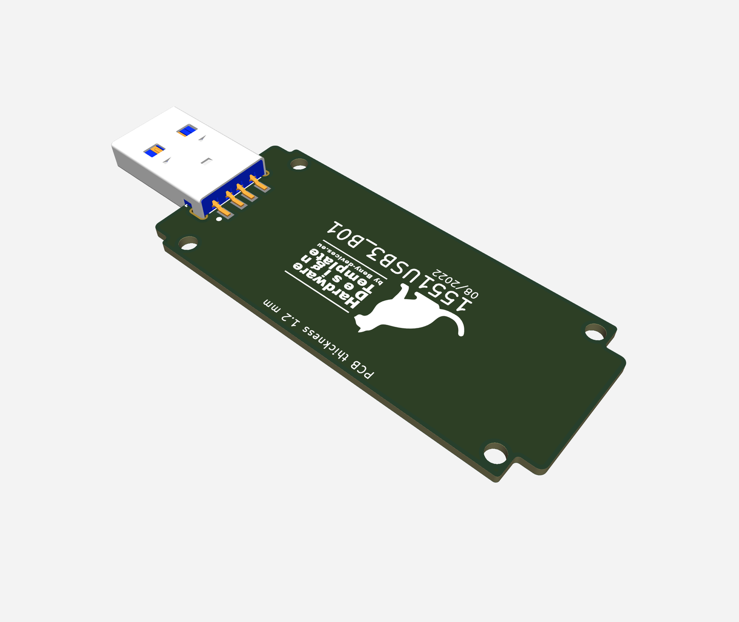 USB key size C