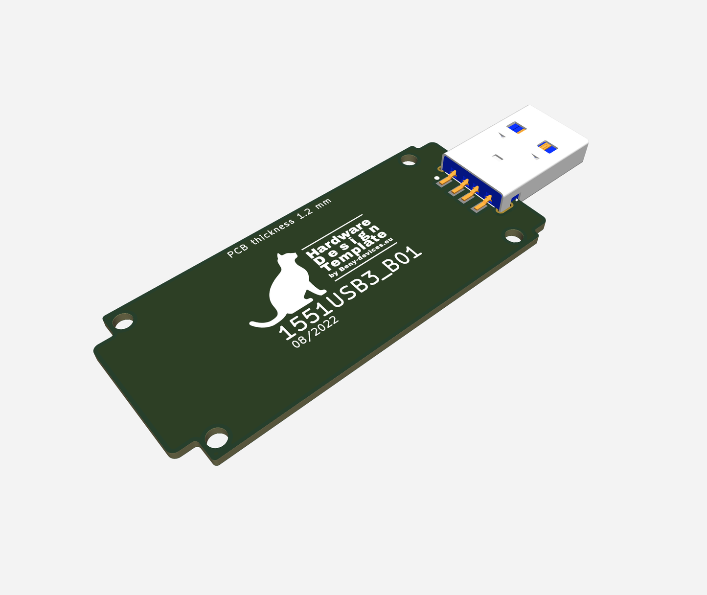USB key size C