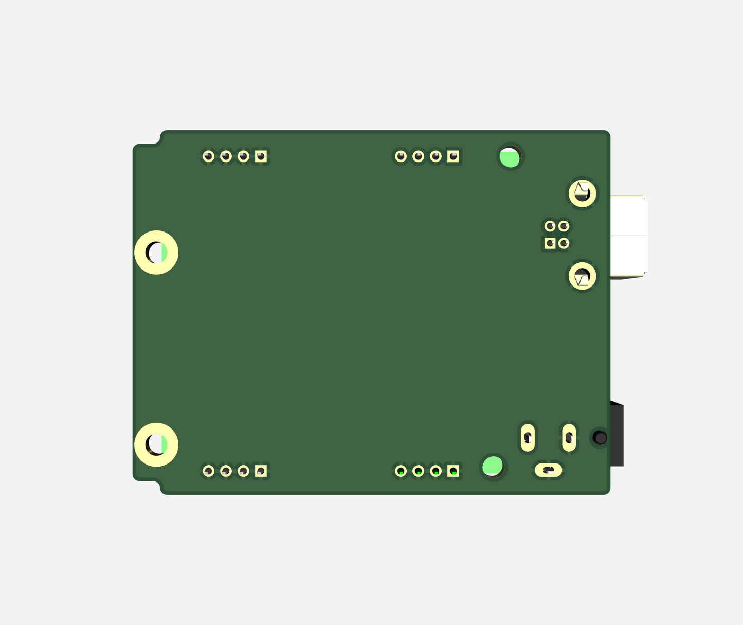 Uno Clear Square node