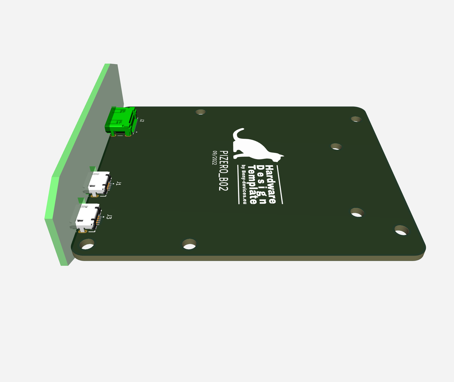 Zero node with front panel
