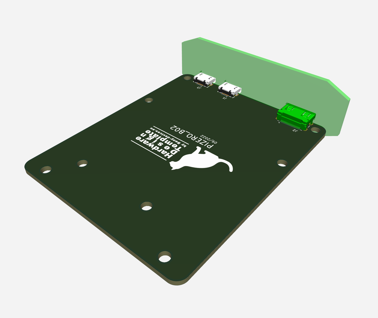 Zero node with front panel