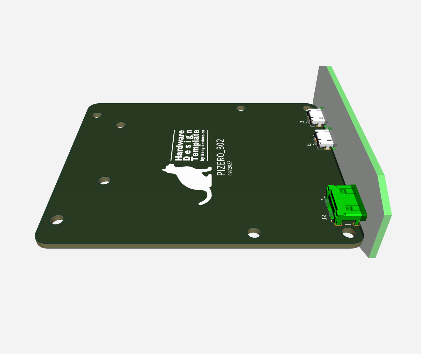 Zero node with front panel
