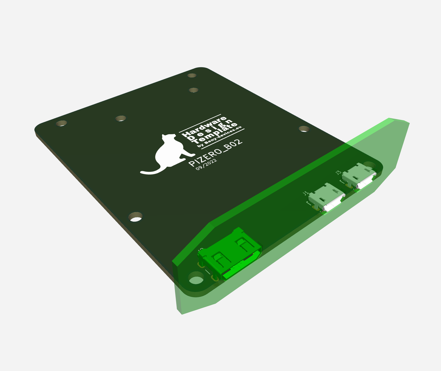 Zero node with front panel
