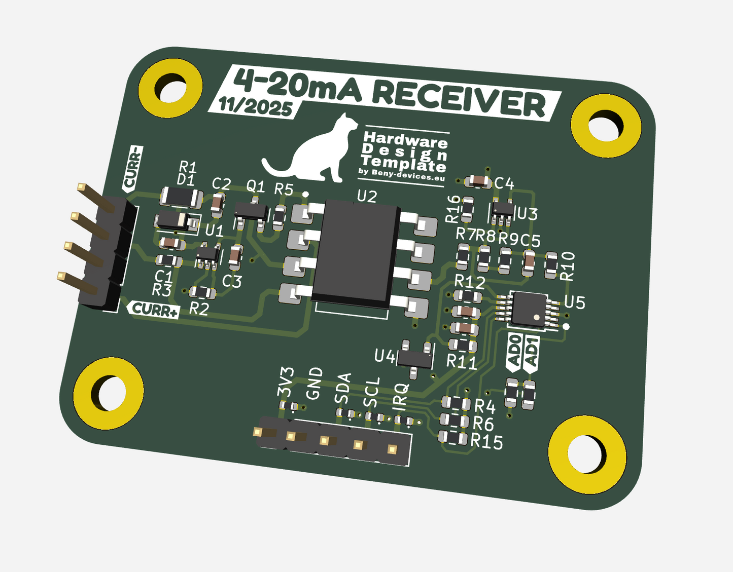 4-20mA receiver eval design