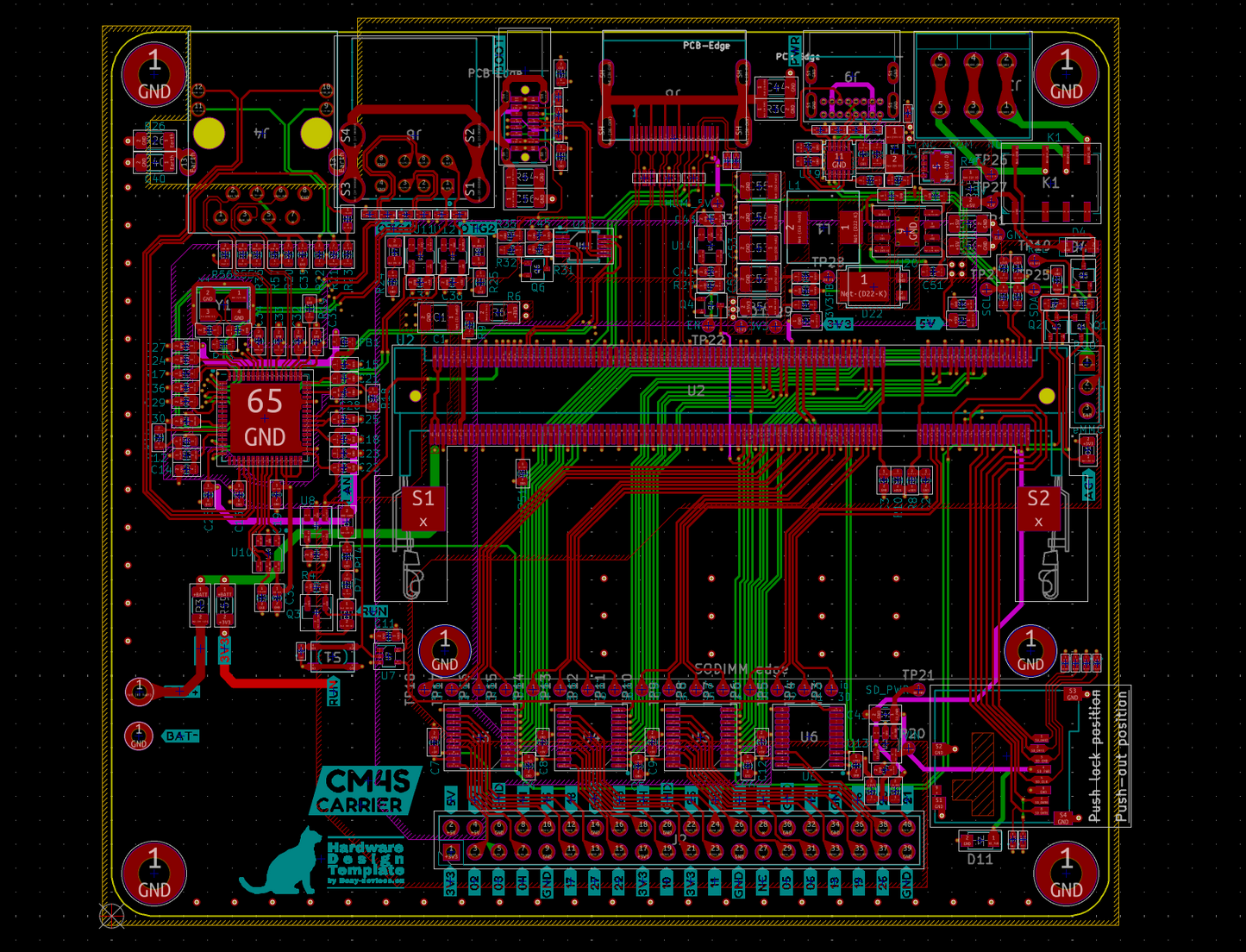 Carrier CM4S eval design