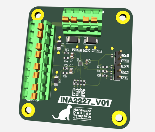 INA2227 eval design
