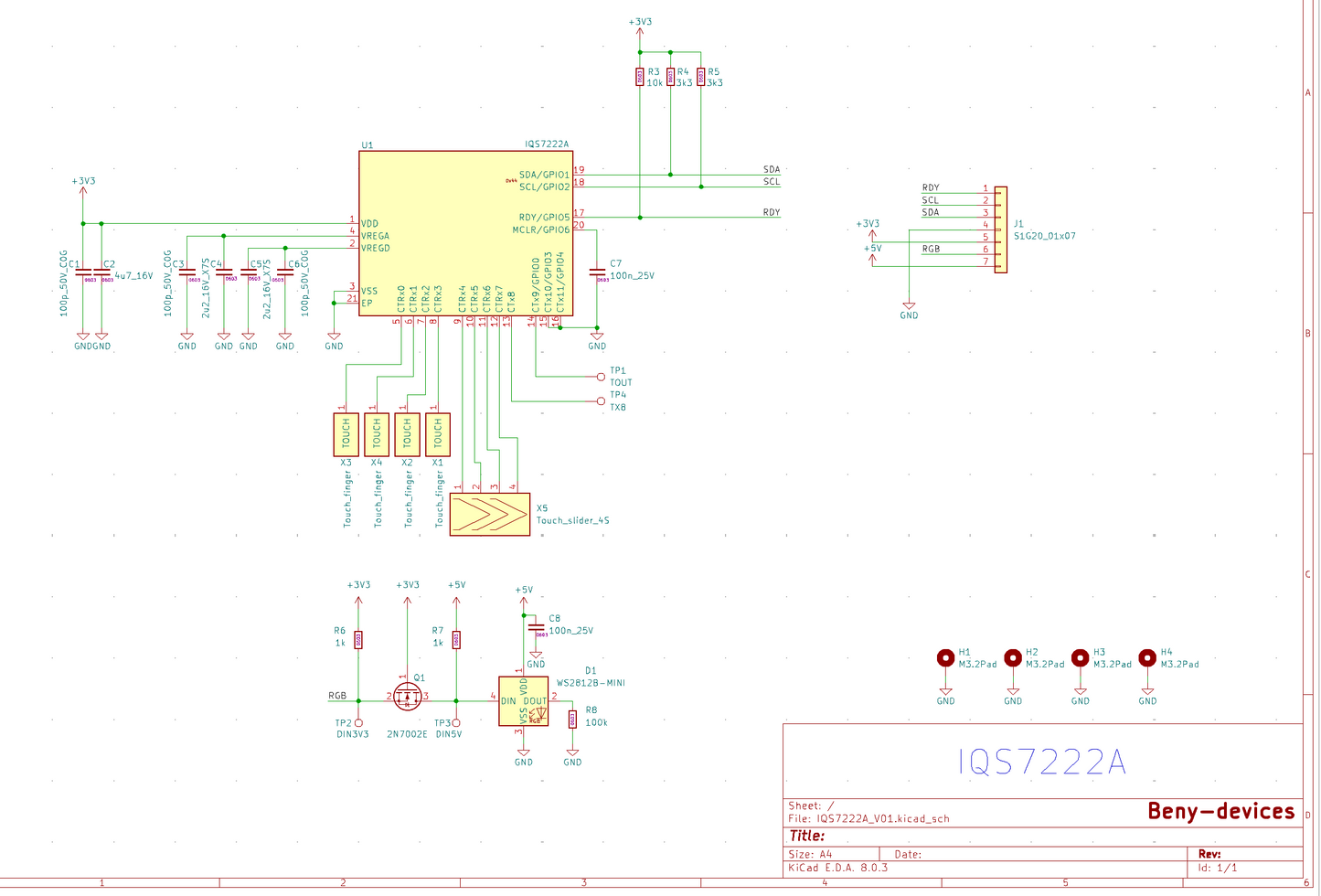 IQS7222A eval design