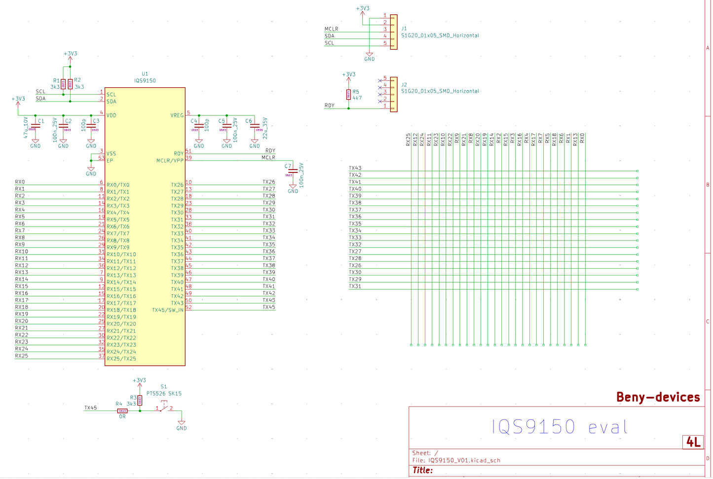 IQS9150 eval design