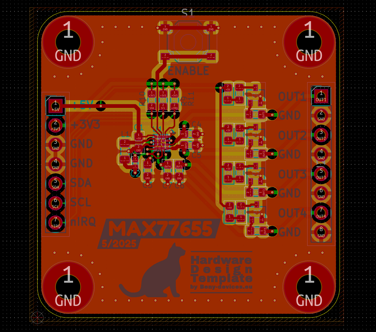 MAX77655 eval design