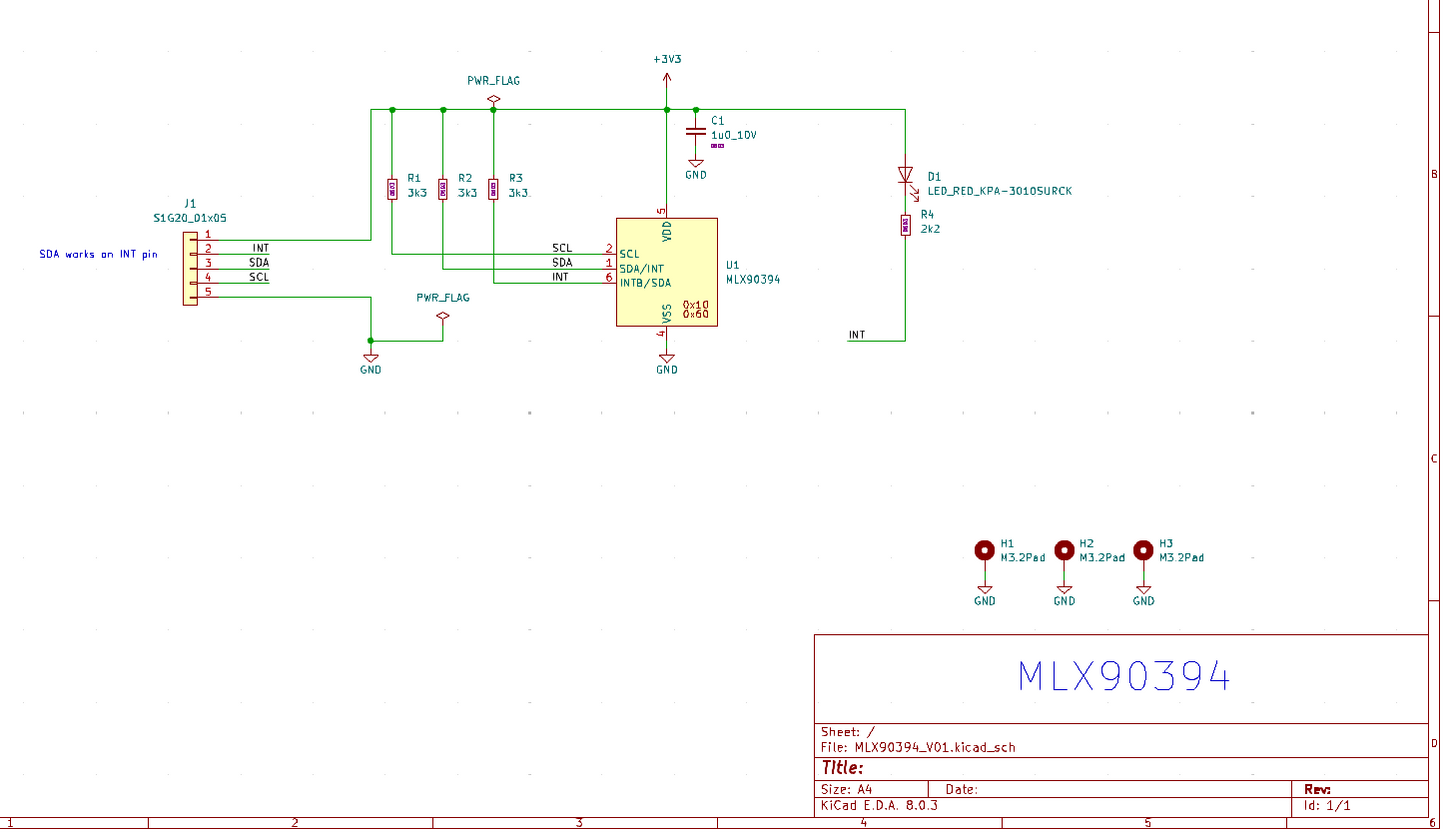 MLX90394 eval design