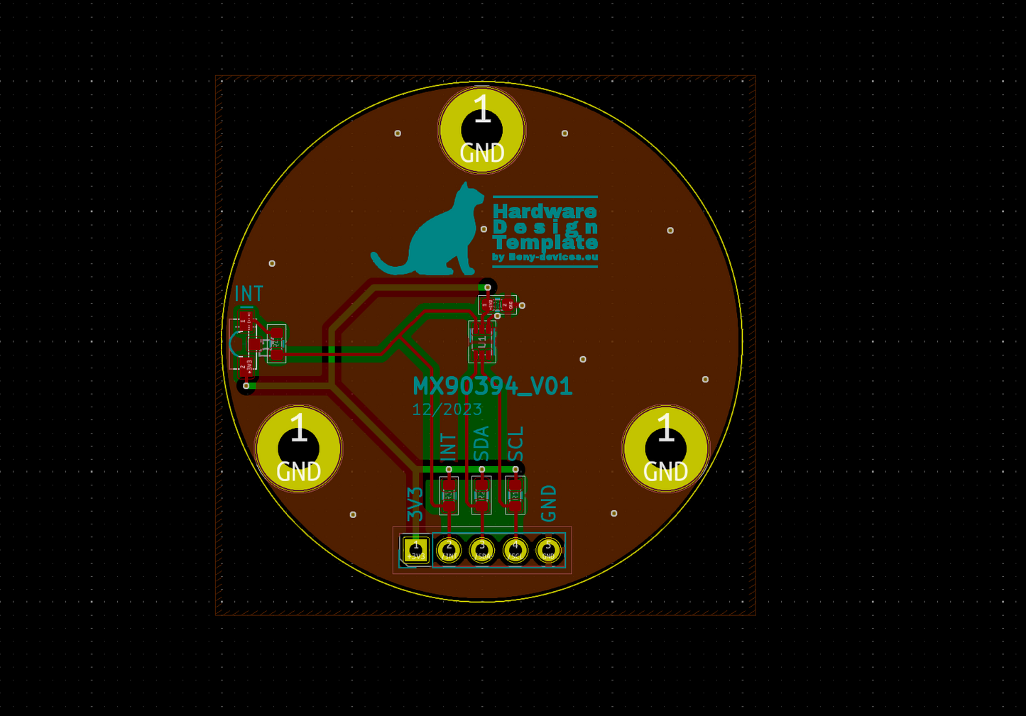 MLX90394 eval design