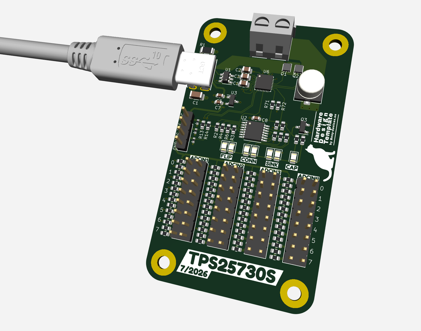 TPS25730S eval design