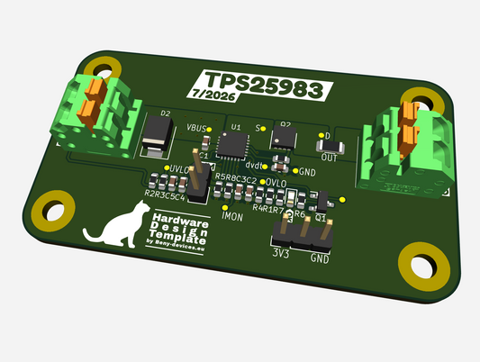 TPS25983 eval design