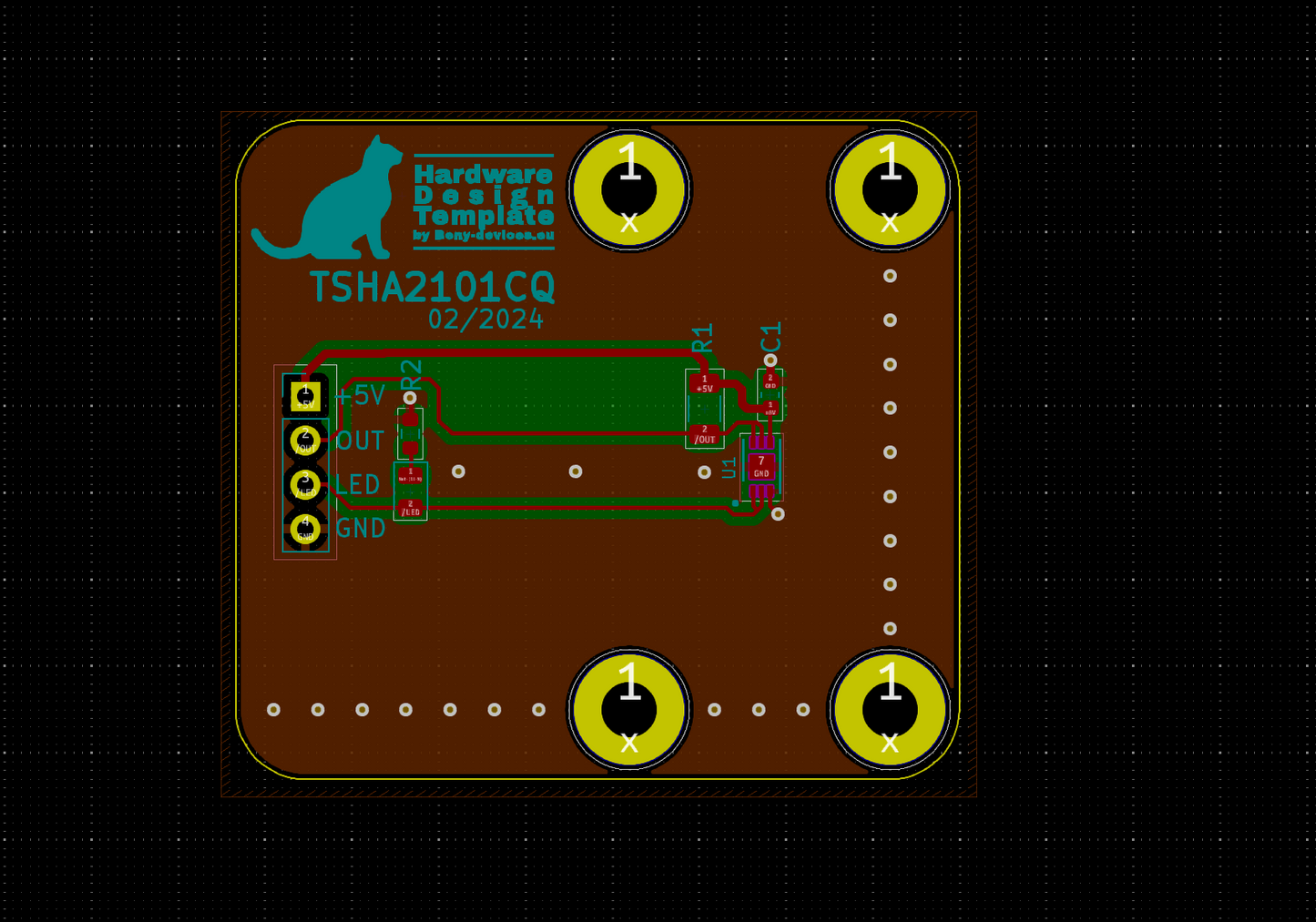 TSHA2101CQ eval design