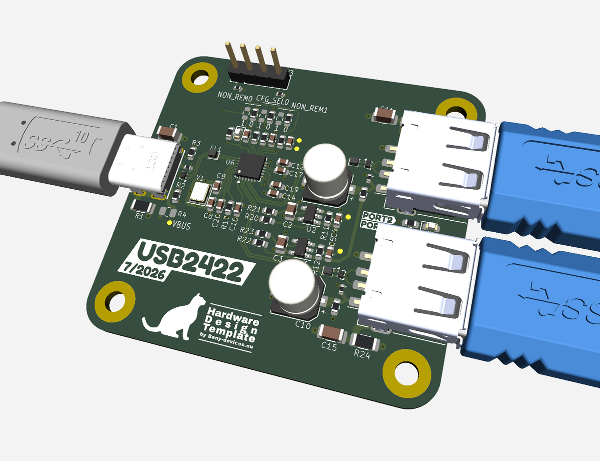 USB2422 eval design