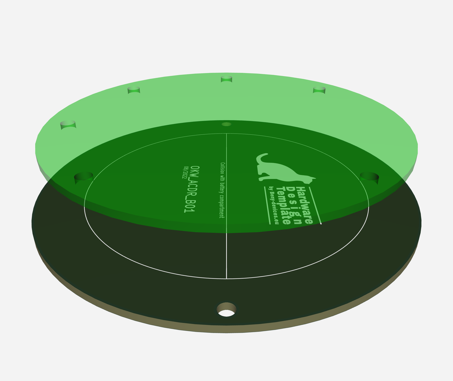 Round Art-case type A