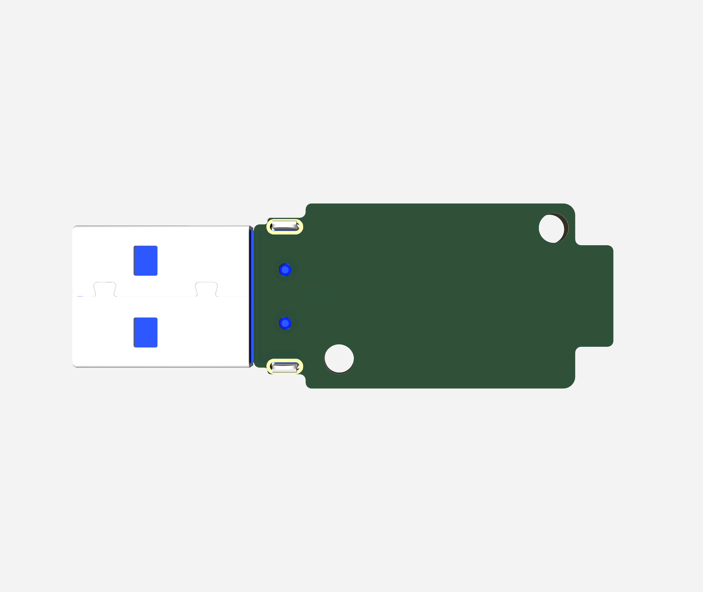 USB key size A